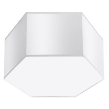 Plafonnier SUNDE 2xE27/60W/230V 15,5 cm blanc