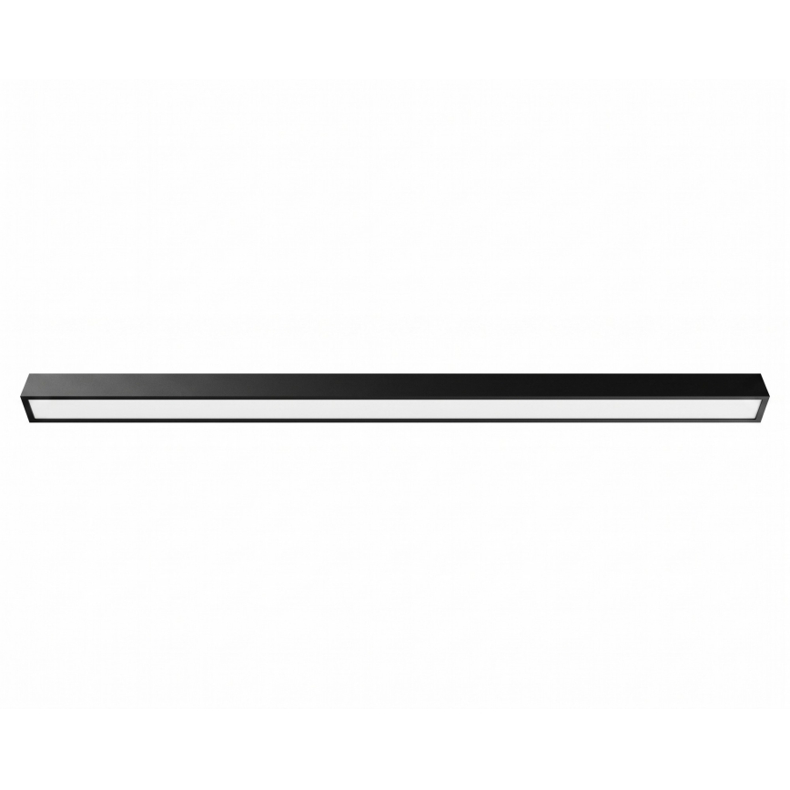 Plafonnier/suspension LED sur câble, 44 W, 230 V, 3000 K, 120 cm, noir