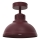 Plafonnier SVEN 1xE27/15W/230V Ø 21 cm bordeaux