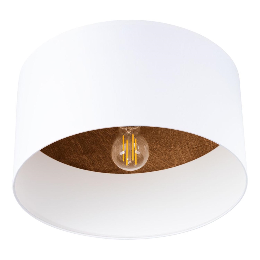 Plafonnier TELESTO 1xE27/15W/230V d. 35 cm blanc/marron