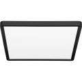 Plafonnier TERY LED/24W/230V 3000/4000/6000K 30x30 cm IP40 noir