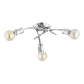 Plafonnier TORIZO 3xE27/15W/230V chrome brillant