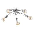 Plafonnier TORIZO 5xE27/15W/230V chromé brillant