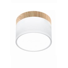 Plafonnier TUBA LED/9W/230V blanc/beige