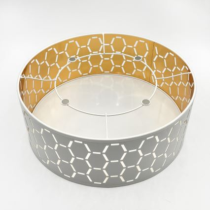 Plafonnier ULLE 1xE27/15W/230V Ø 35 cm blanc