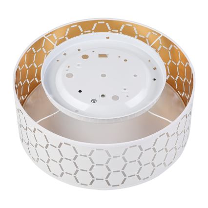 Plafonnier ULLE 1xE27/15W/230V Ø 35 cm blanc