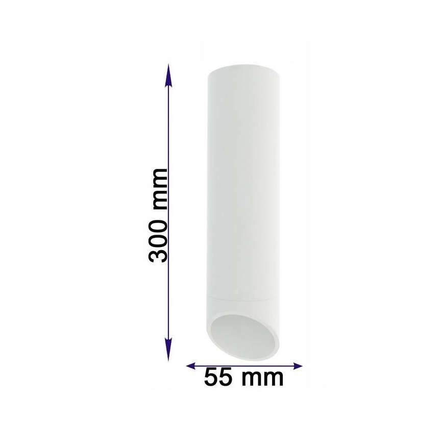 Plafonnier VALDA 1xGU10/60W/230V blanc