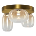 Plafonnier VASO LED/12W/230V d. 42 cm doré/fumé