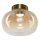 Plafonnier VASO LED/4W/230V d. 18 cm doré/fumé