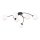 Plafonnier VIBRA 6xE14/10W/230V noir/blanc
