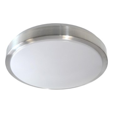 Plafonnier VINGTON 2xE27/60W/230V Ø 33 cm argenté