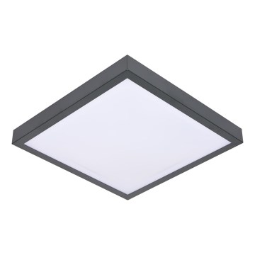 Plafonnier VITALI 2xE27/60W/230V 33x33 cm anthracite