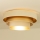 Plafonnier WENTA 1xE27/60W/230V Ø 50 cm beige/doré
