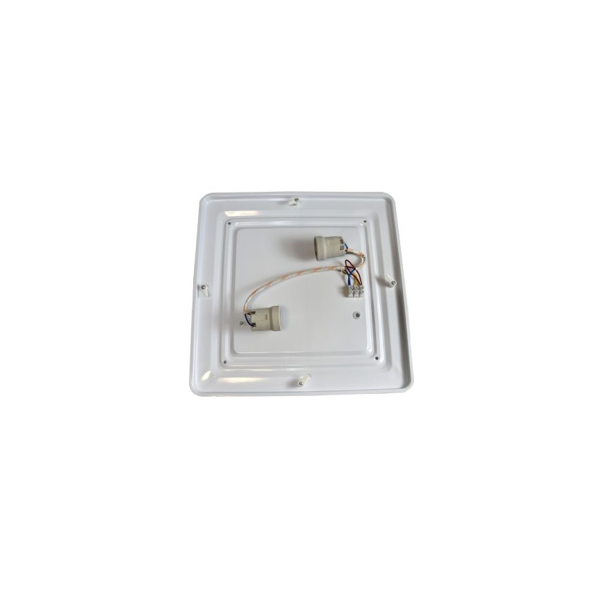 Plafonnier WILTON 2xE27/60W/230V 33x33 cm anthracite