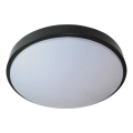 Plafonnier WILTON 2xE27/60W/230V Ø 37,5 cm noir