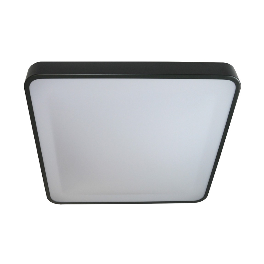 Plafonnier WILTON LED/24W/230V 37,5x37,5 cm anthracite