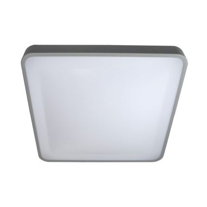 Plafonnier WILTON LED/24W/230V 37,5x37,5 cm gris
