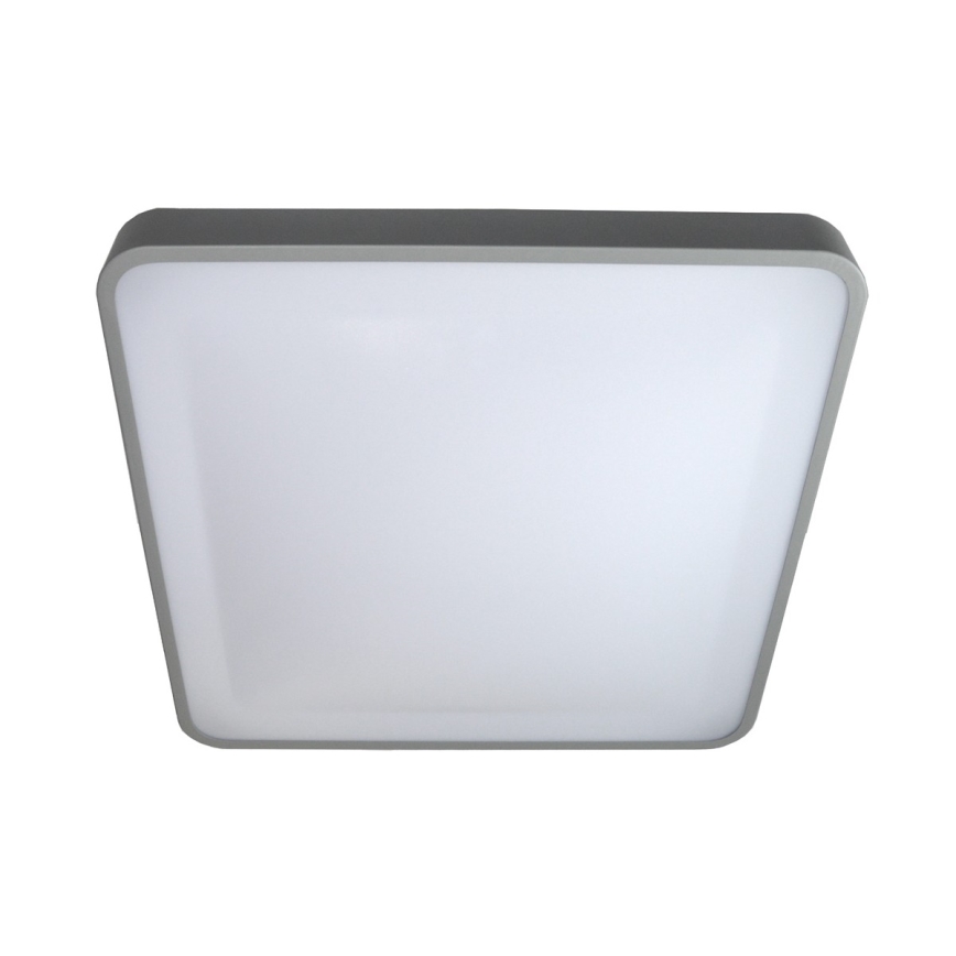Plafonnier WILTON LED/24W/230V 37,5x37,5 cm gris