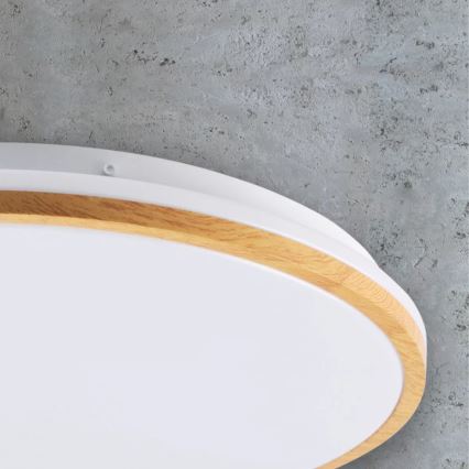 Plafonnier WOODY LED/24W/230V d. 38 cm