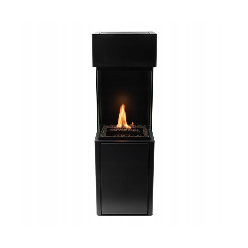 Planika - Cheminée BIO avec télécommande 126,2x40 cm 3,5kW/230V noir