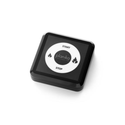 Planika - Cheminée BIO avec télécommande 72,6x65 cm 2,5kW/230V noir