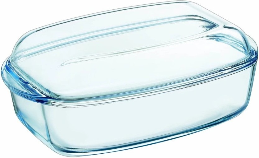 Plat à four PYREX 4,5 l avec couvercle