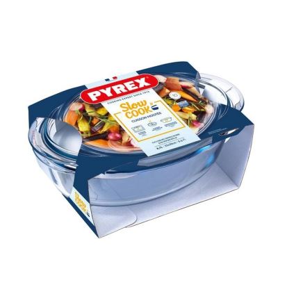 Plat allant au four PYREX 4,1 l avec couvercle