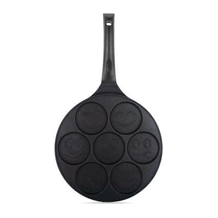 Poêle à pancakes KITCHISIMO 26 cm, noire