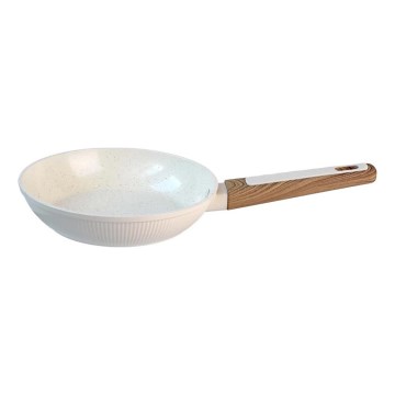 Poêle BIANCO 20 cm crème/brun