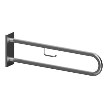 Poignée 10 x 25 cm en acier inoxydable – finition argentée