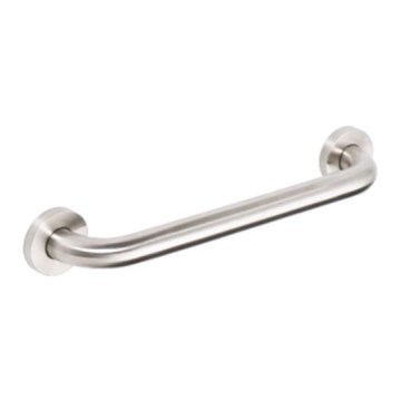 Poignée 28x8 cm inox/argentée