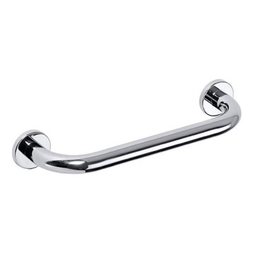 Poignée 34x6 cm inox/argentée