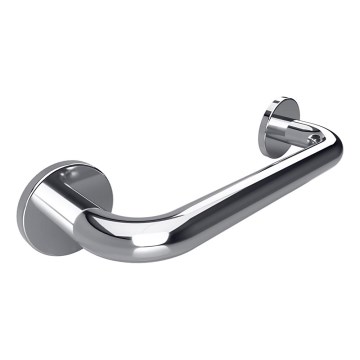 Poignée 38 x 8 cm inox/argenté