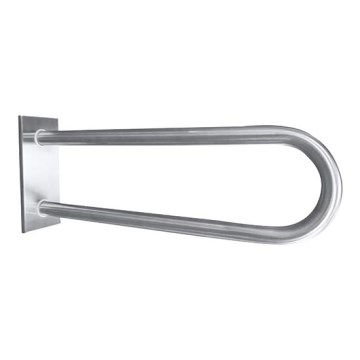 Poignée de maintien 10x25 cm inox/argenté