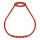 Poignée suspension plastique rouge