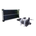 Pompe à eau solaire avec panneau photovoltaïque — débit 900 l/h, puissance 20 W