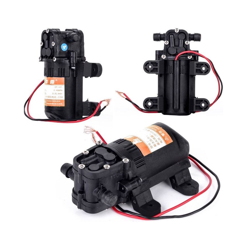 Pompe à membrane auto-amorçante 12 V 3,5 l/min