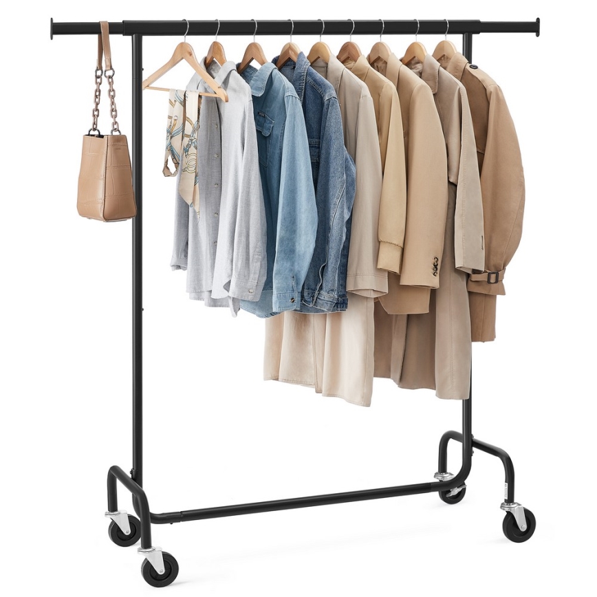 Portant mobile LINEA, noir