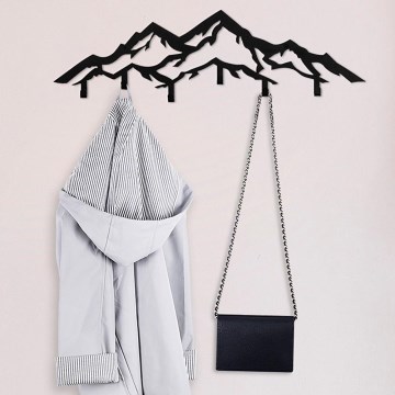 Porte-manteau mural 80 x 25 cm — Montagnes
