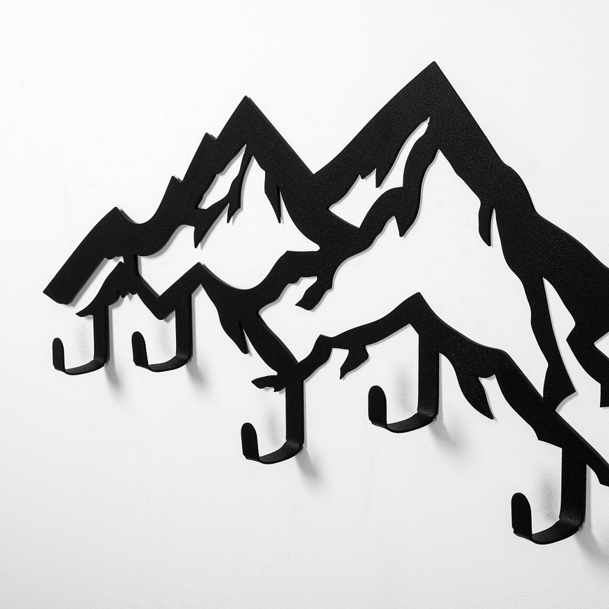 Porte-manteau mural 80 x 25 cm — Montagnes