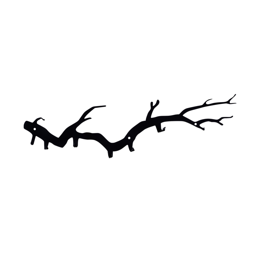 Porte-manteau mural 87x22 cm en forme de branche