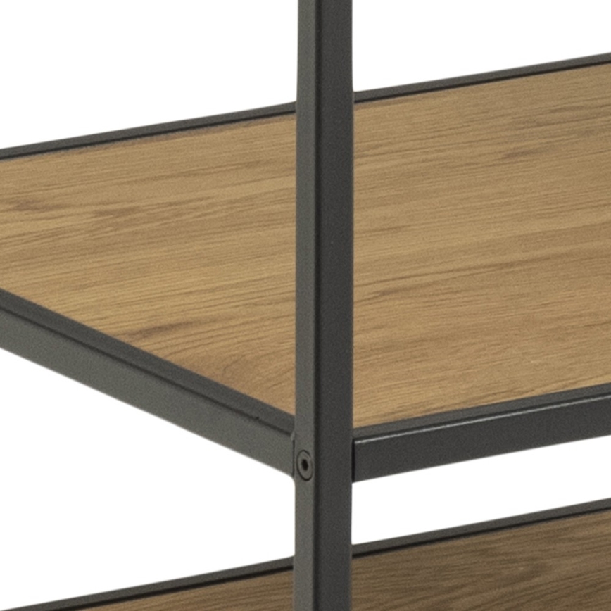 Porte-manteau SARON chêne/noir