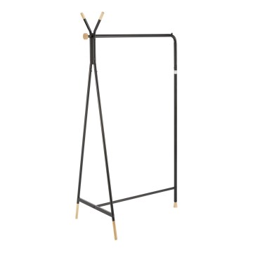 Porte-manteau sur pied 165x91 cm CHENE noir