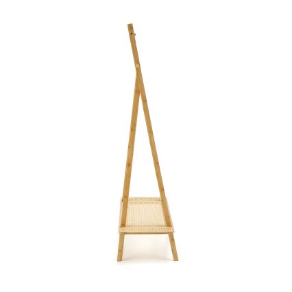 Porte-manteau sur pied 168 x 68 cm LEGNO en rotin