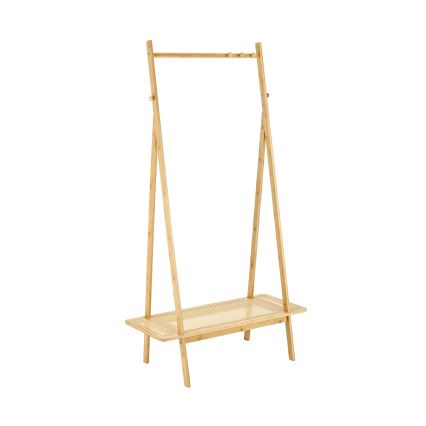 Porte-manteau sur pied 168 x 68 cm LEGNO en rotin