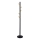 Porte-manteau sur pied 177 x 28 cm DOMUS noir/beige