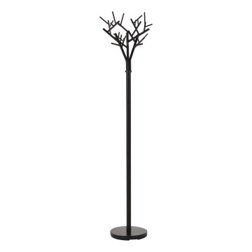 Porte-manteau sur pied 180 x 40 cm BRANCHE noir
