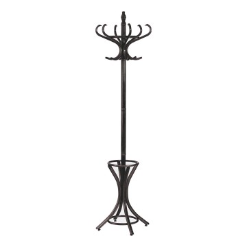 Porte-manteau sur pied 188 x 49 cm wengé