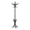 Porte-manteau sur pied 49 x 188 cm wengé
