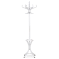 Porte-manteau sur pied 49 × 188 cm blanc